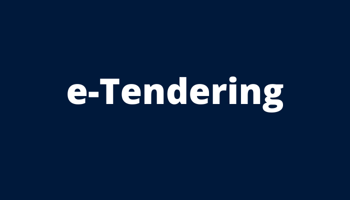 e-Tendering