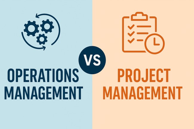 Operations Management vs Project Management