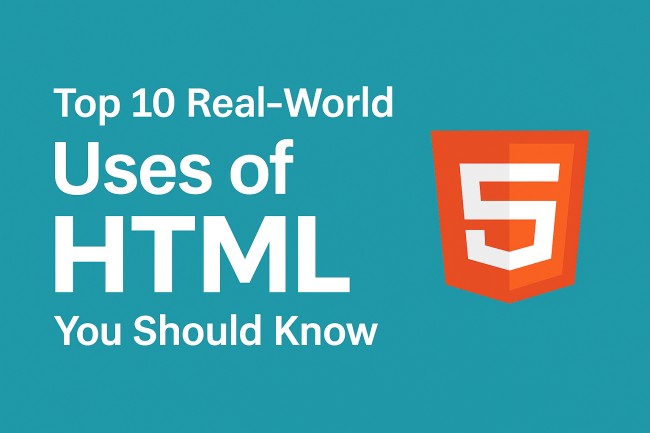 Uses of HTML