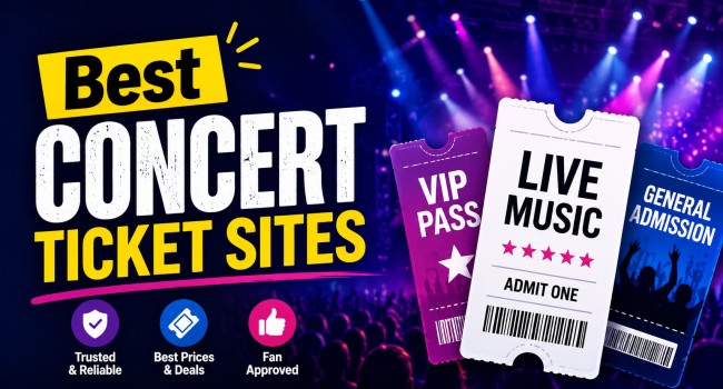 Top 10 Best Concert Ticket Sites